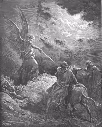 An Angel Appears to Balaam