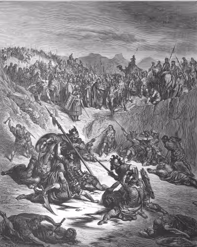 Combat between Soldiers of Ish bosheth and David