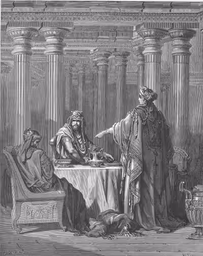 Esther accuses Haman