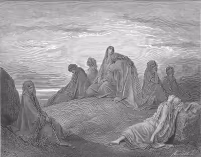 Israelite Women Mourn with Jephthah's Daughter