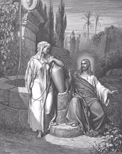 Jesus and The Woman of Samaria