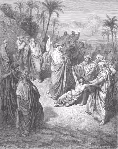 Jesus Healing the Lunatic