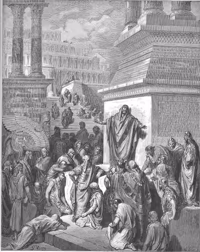 Jonah Preaches to the Ninevites