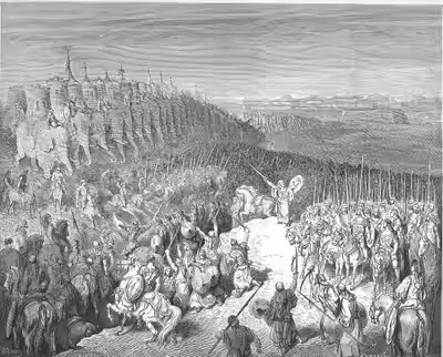 Judas Maccabeus before the Army of Nicanor