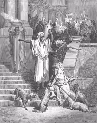 Lazarus At The Rich Man's House