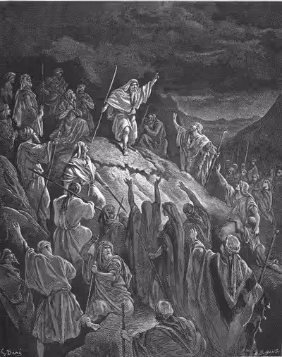 Matthias appealing to Jewish Refugees