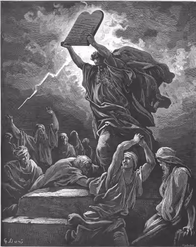 Moses Breaks the Tables of the Law