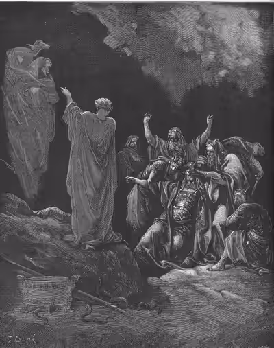 Saul and the Witch of Endor