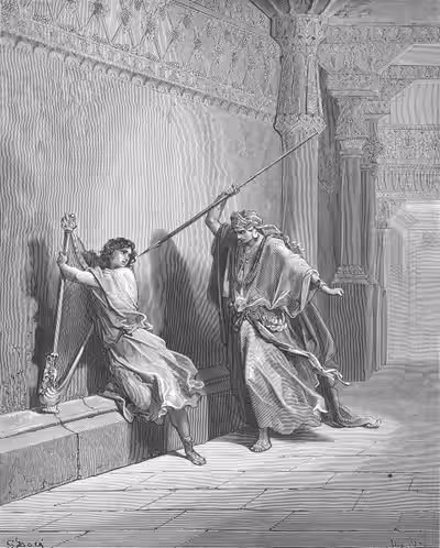 Saul Attempts to Kill David
