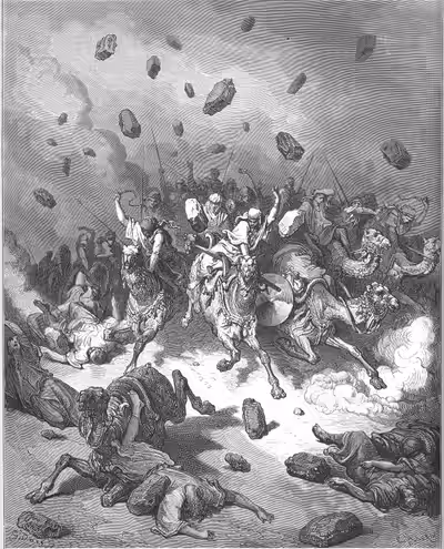 The Army of the Amorites Is Destroyed