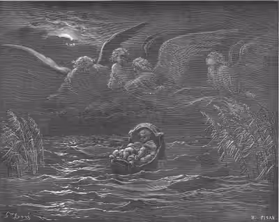 The Child Moses on the Nile