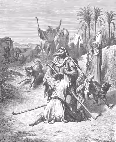 The Prodigal Son in The Arms Of His Father